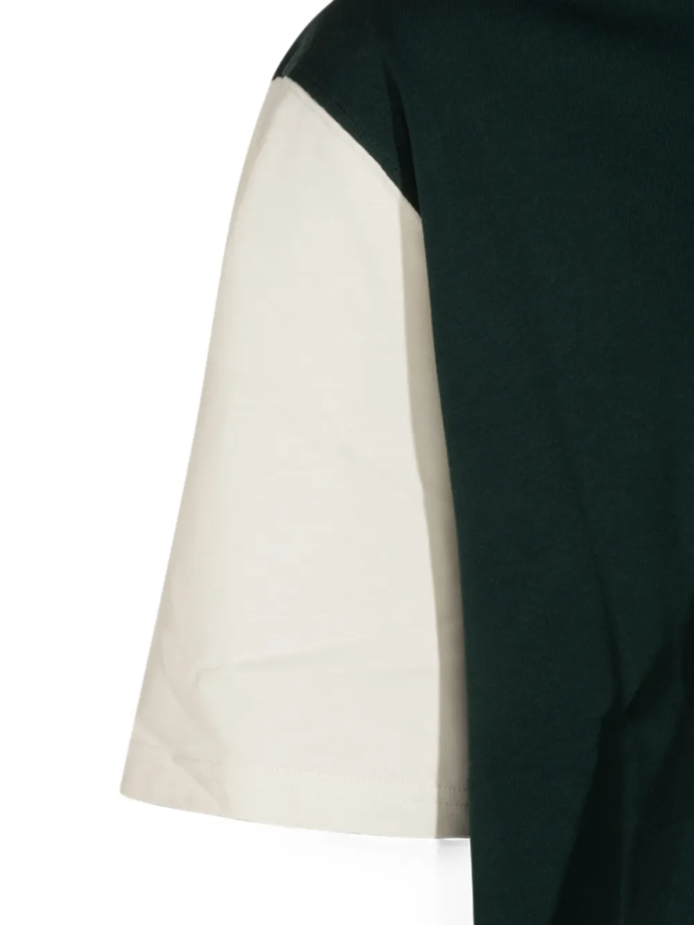 AMI Paris T-shirt met logo-applicatie Groen