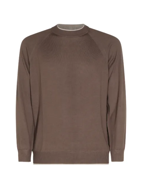 Eleventy raglan-sleeve sweater