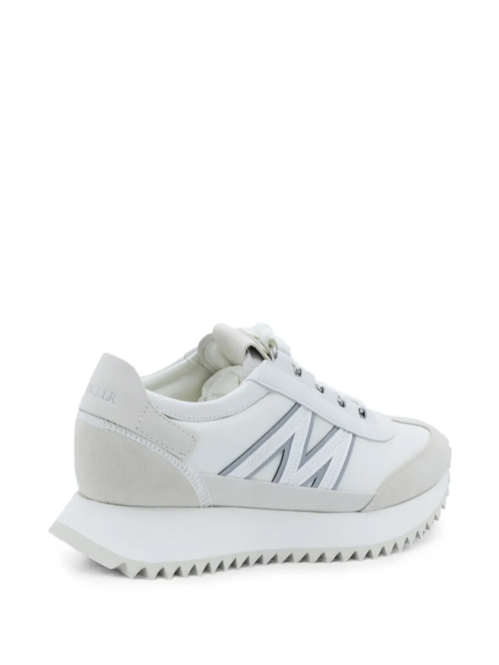 Moncler Sneakers met suède vlakken Wit