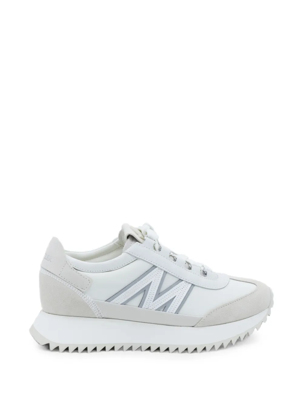 Moncler Sneakers met suède vlakken Wit
