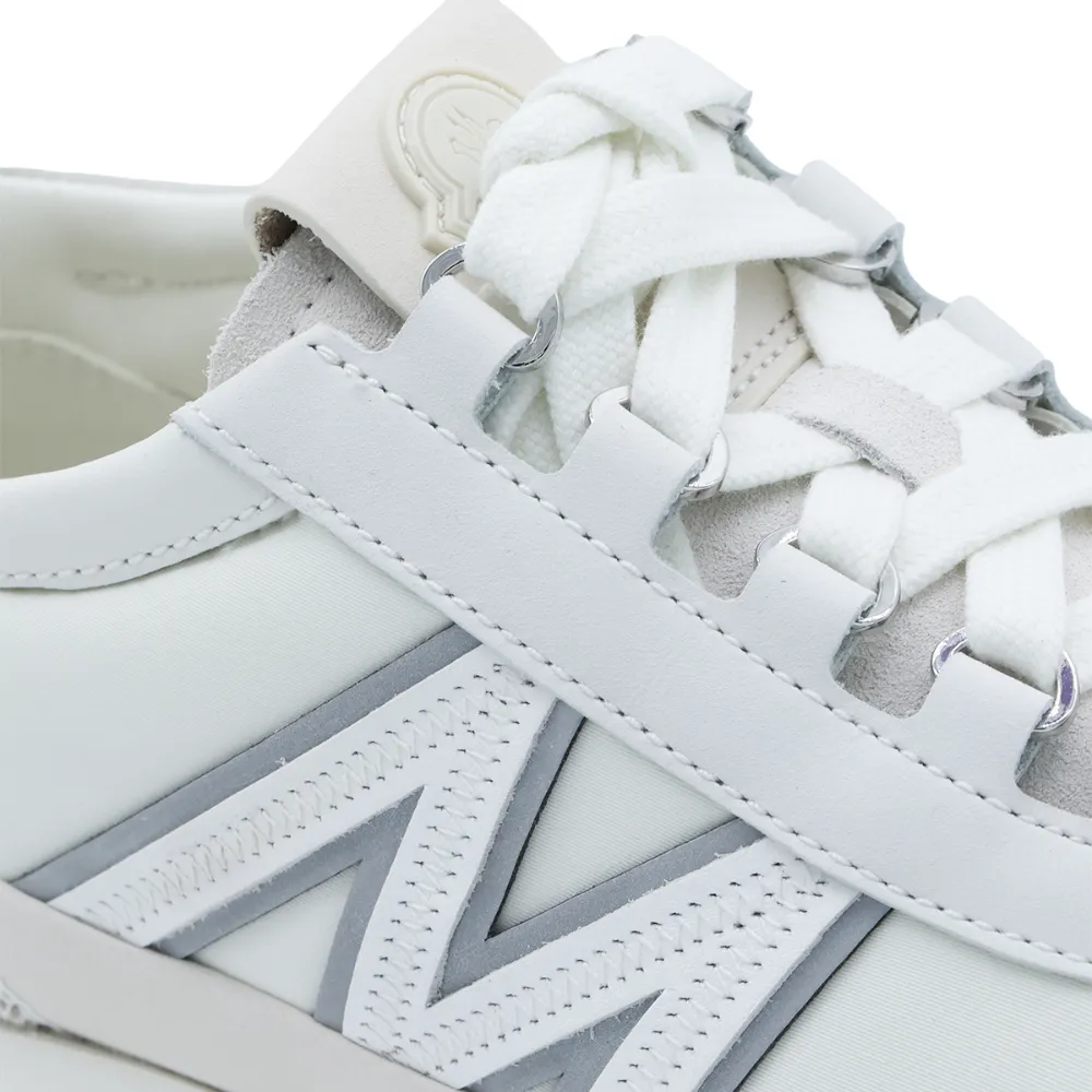 Moncler Sneakers met suède vlakken Wit