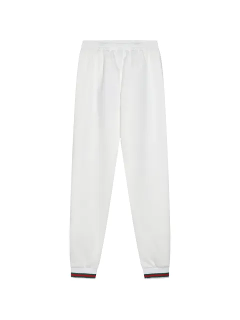 Gucci Kids pantalones de chándal con tribanda Web