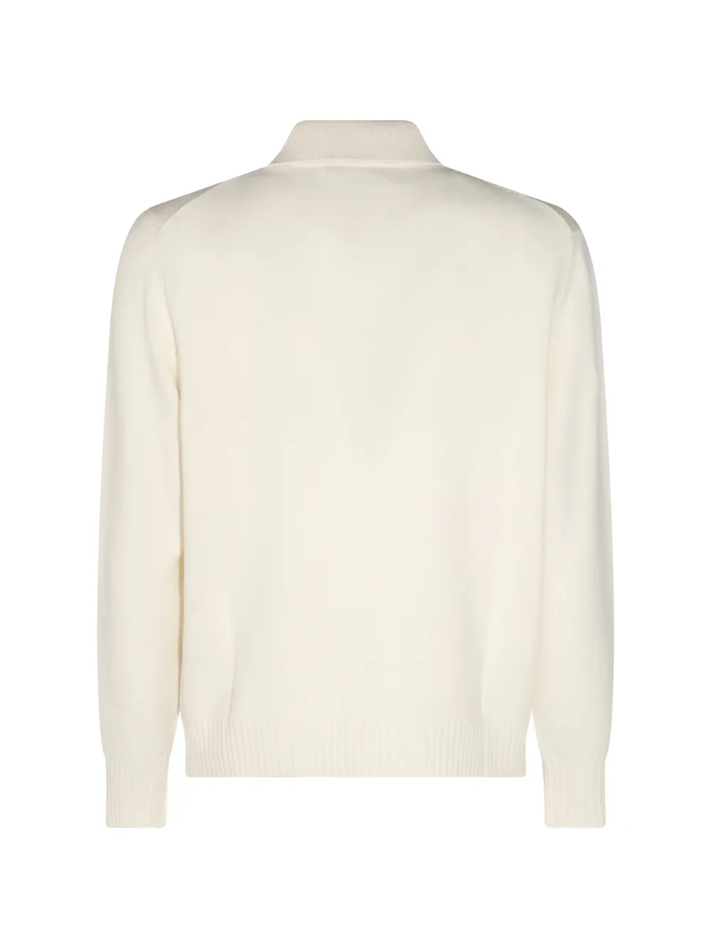 Malo Kasjmier trui met polokraag en lange mouwen Beige