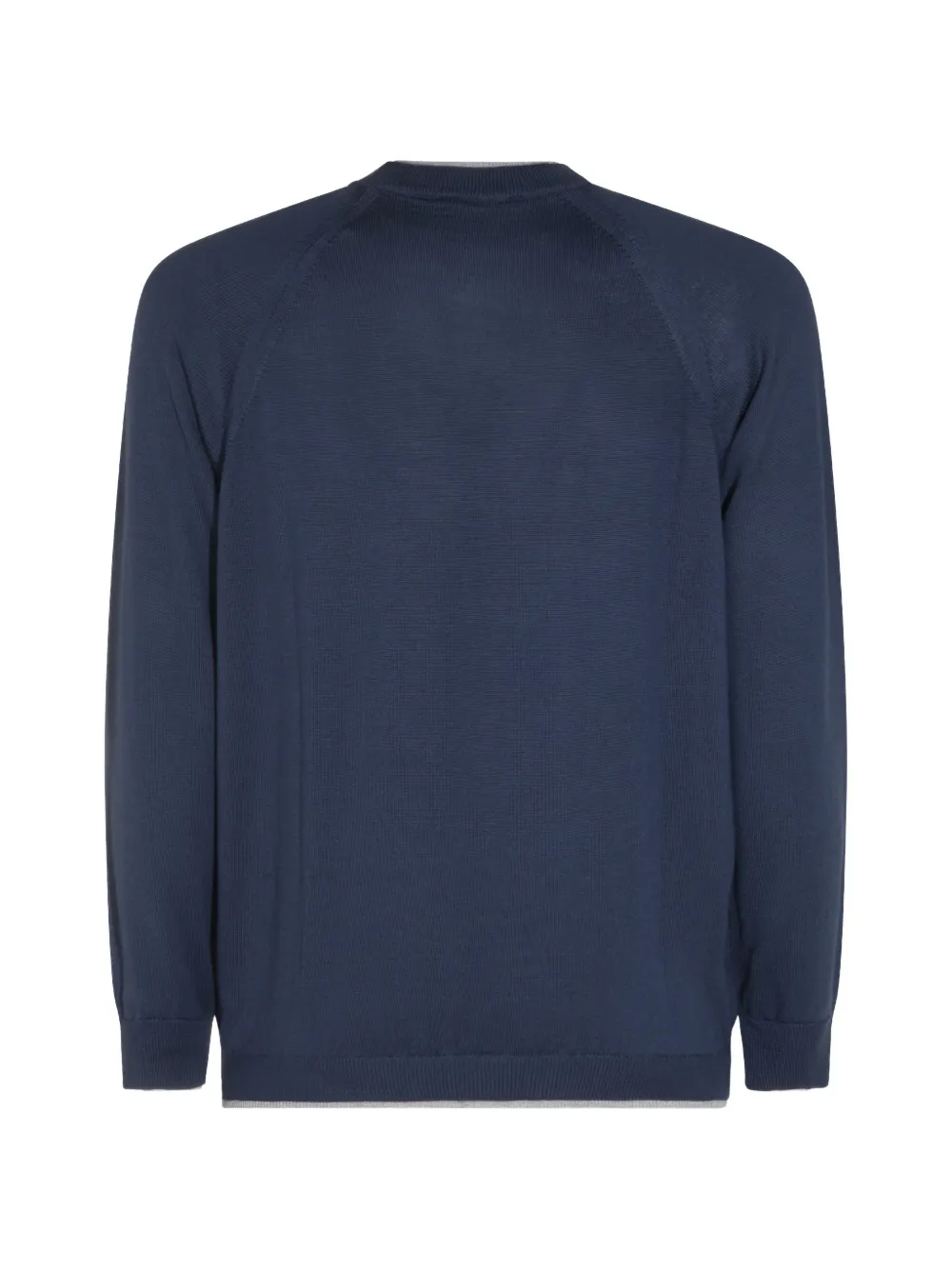 Eleventy Wollen trui met raglanmouwen Blauw