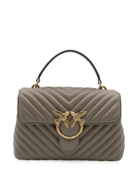 PINKO Love Lady Puff chevron-quilted shoulder bag