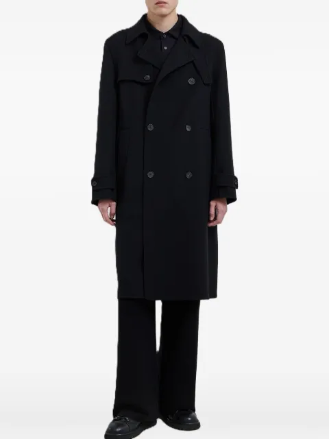 Hevo double-breasted belted coat
