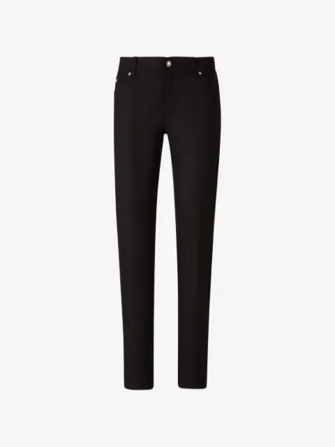 Marco Pescarolo Nerano logo-plaque slim-fit jeans