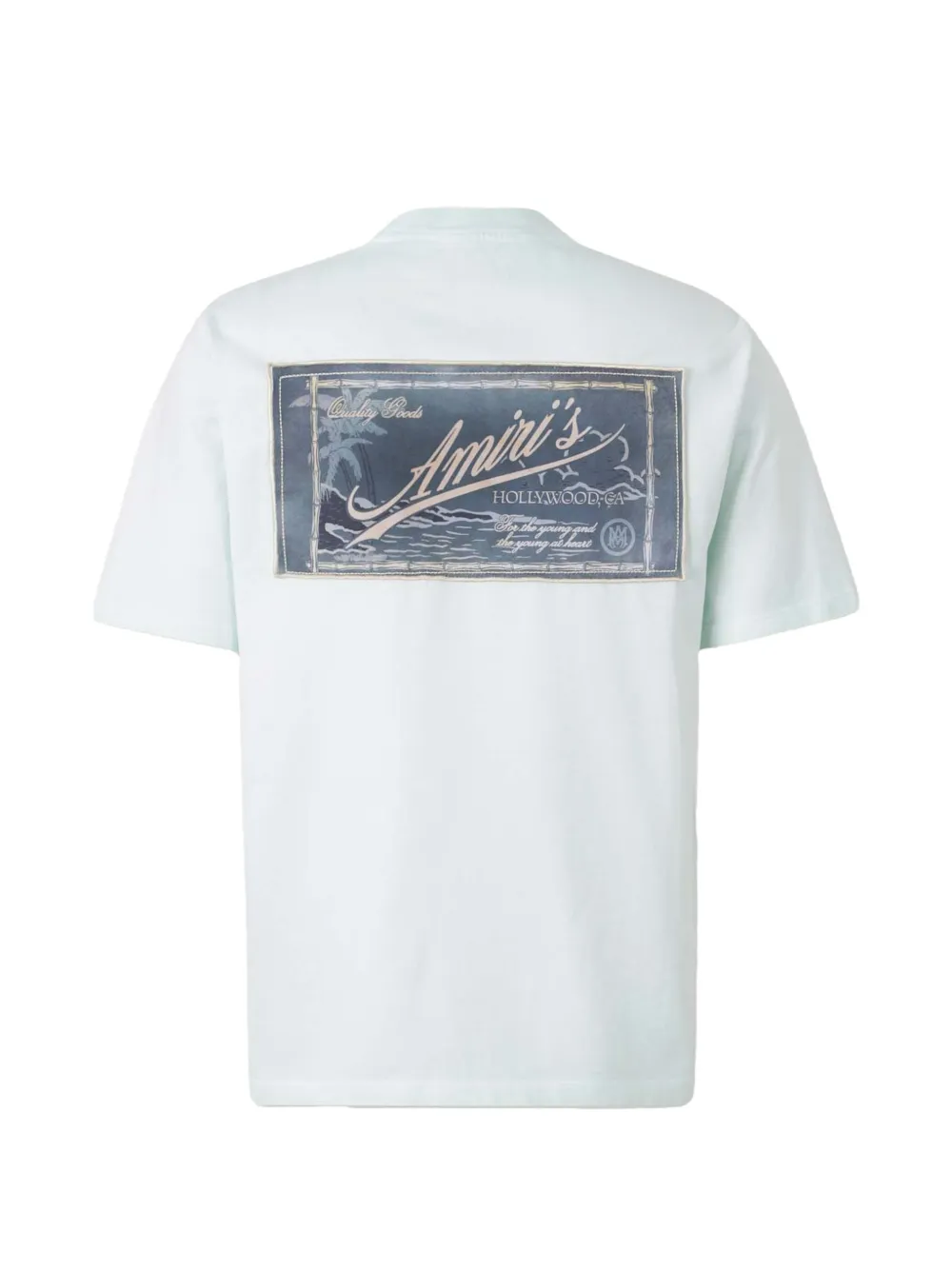 AMIRI T-shirt met grafische patch Groen
