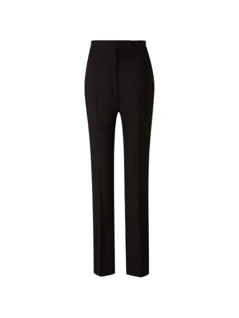 TOM FORD satin-trim wool trousers