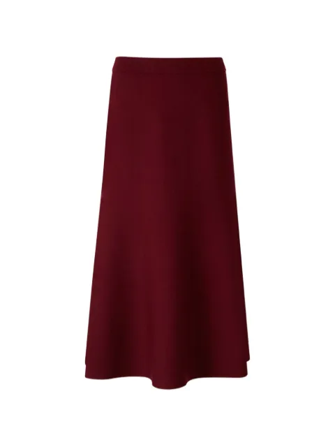SIMKHAI  falda midi de canalé