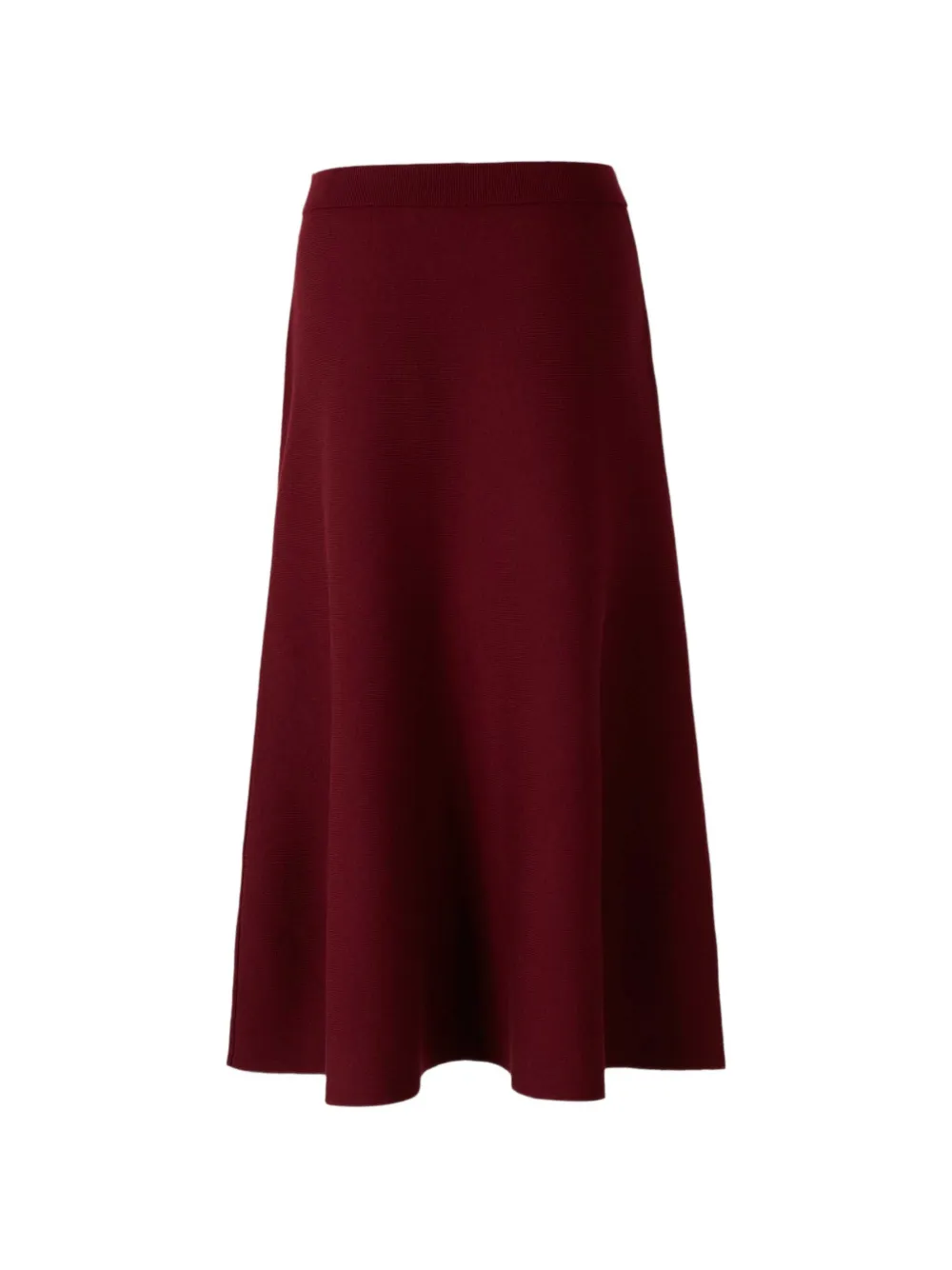 SIMKHAI Ribgebreide rok Rood