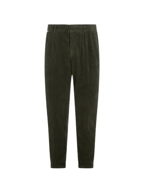 04651 / A TRIP IN A BAG pleated corduroy trousers
