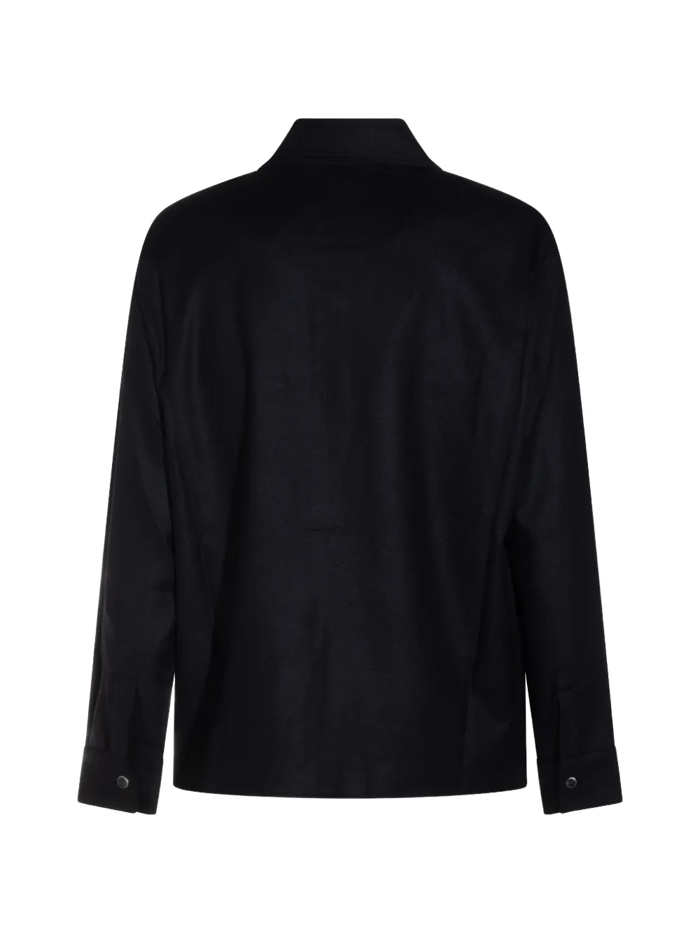 Marco Pescarolo button-up flap-pocket jacket Blauw