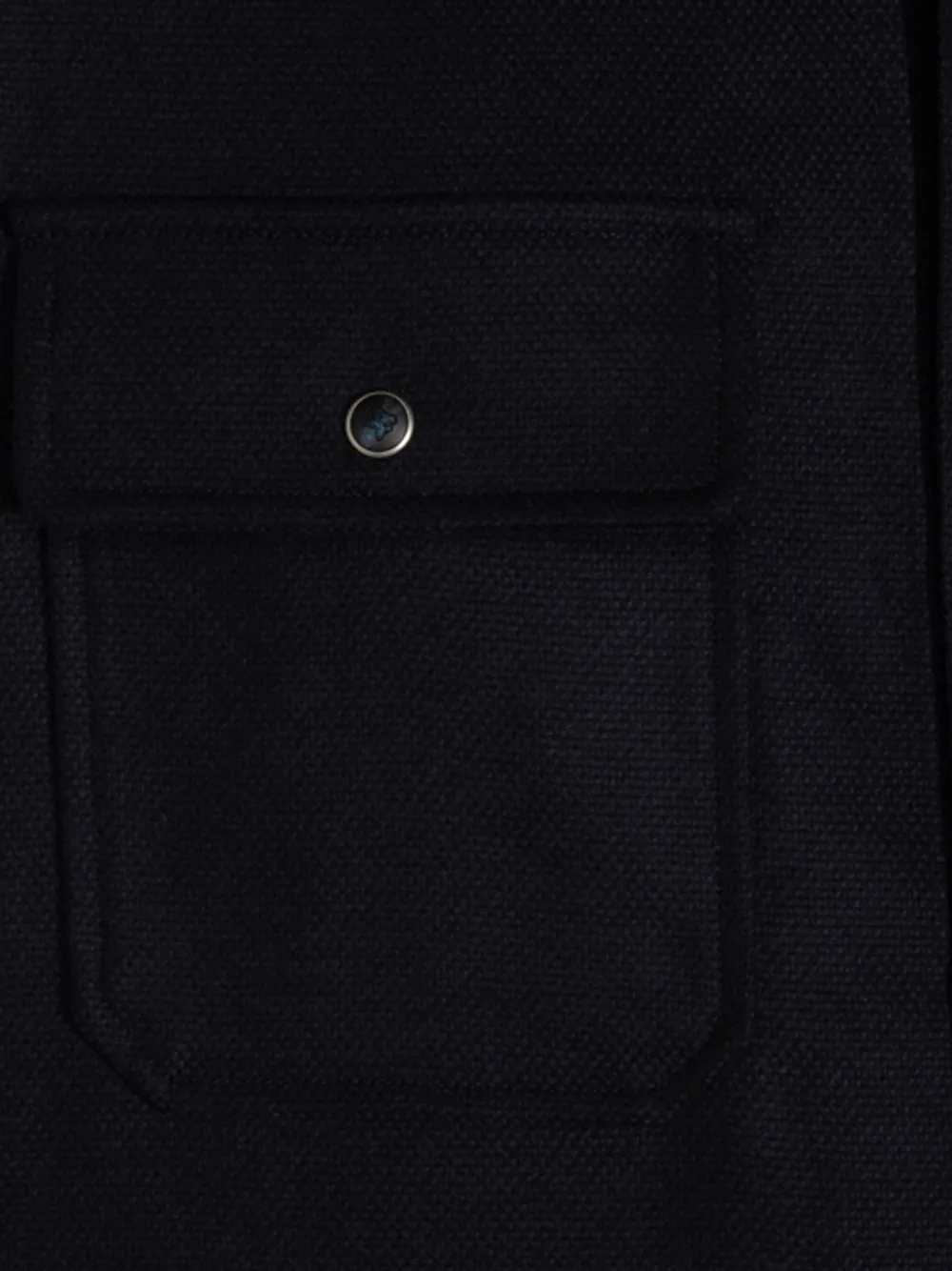 Marco Pescarolo button-up flap-pocket jacket Blauw