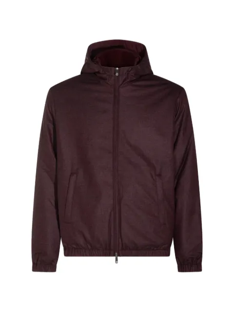 Marco Pescarolo hooded zip-up jacket