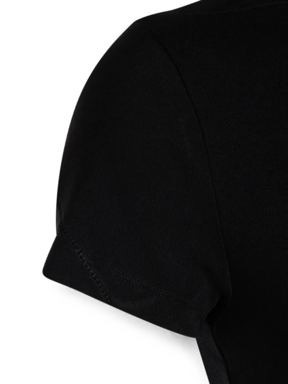 Thom Krom exposed-seam T-shirt Zwart