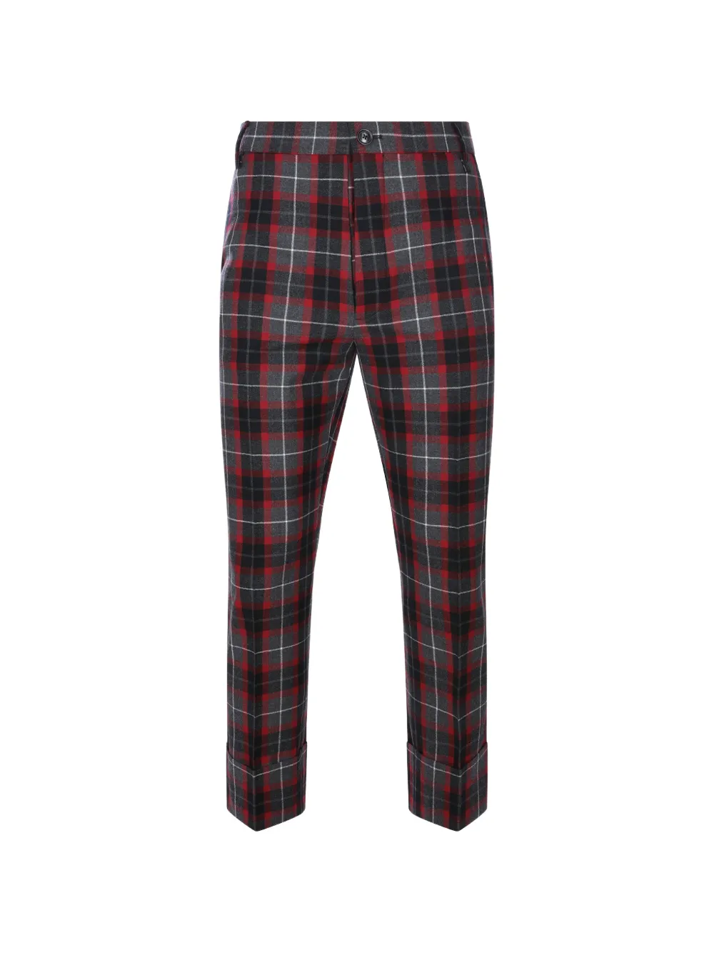 Vivienne Westwood George turn-up trousers - Grigio