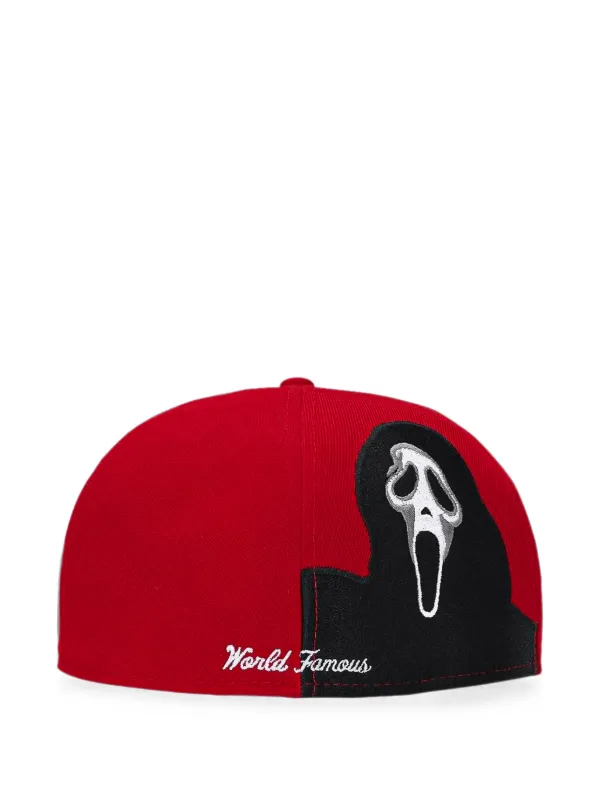 Supreme Ghostface Box Logo New Era 59Fifty Cap | Red | FARFETCH