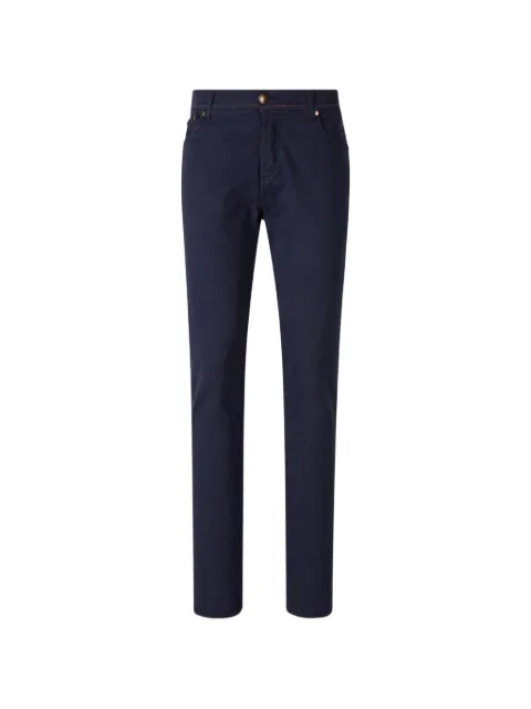 Richard J. Brown  Milano logo-patch straight-leg jeans