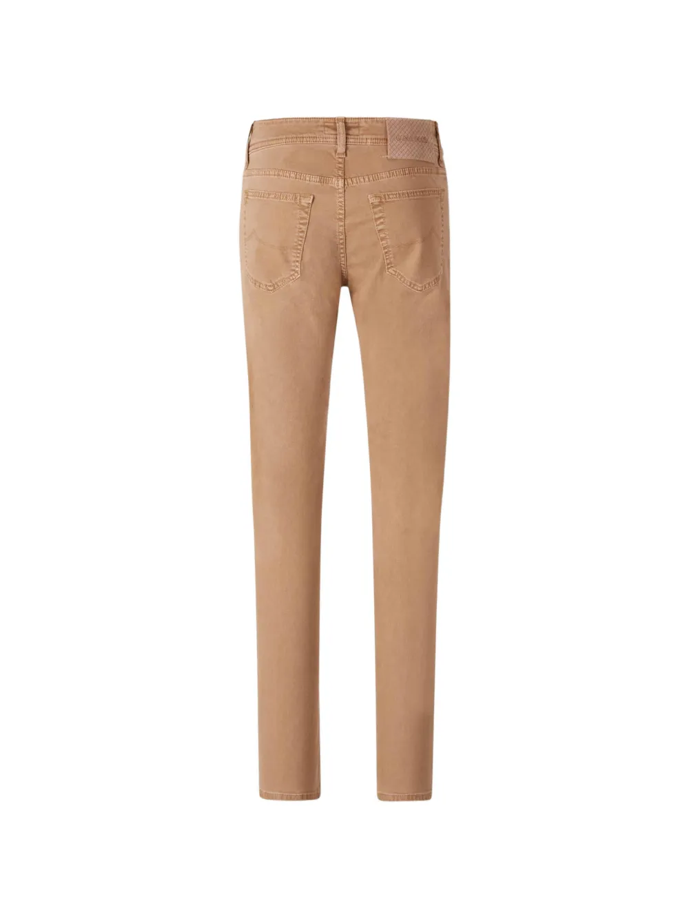 Jacob Cohën Bard skinny jeans met logo-patch Bruin