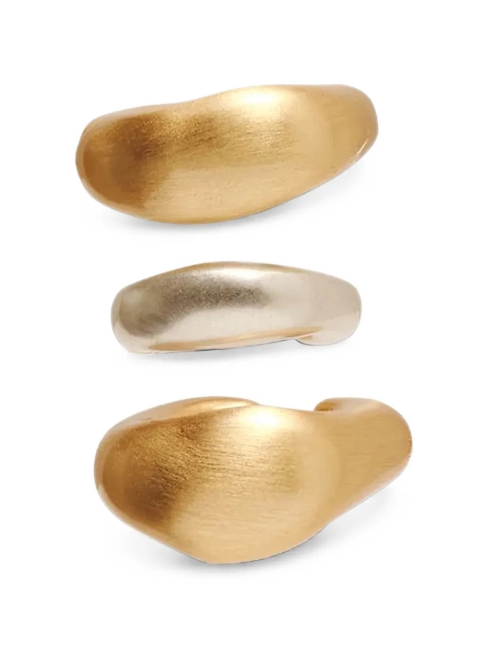 Cult Gaia Ear cuff Solene (3 pezzi) - Oro