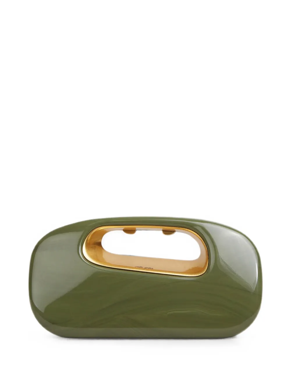Cult Gaia Amara clutch - Grün