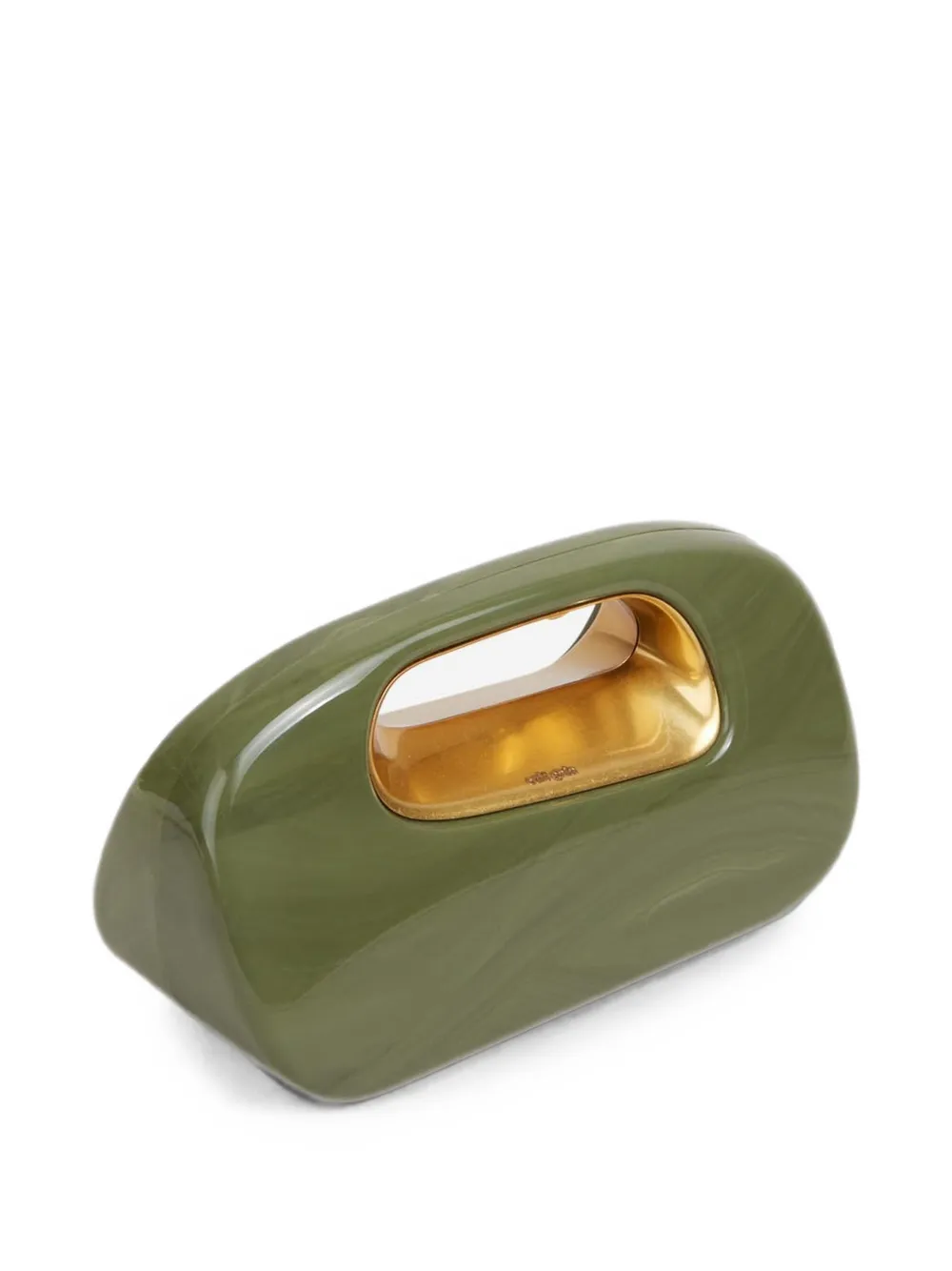 Cult Gaia Amara clutch Groen