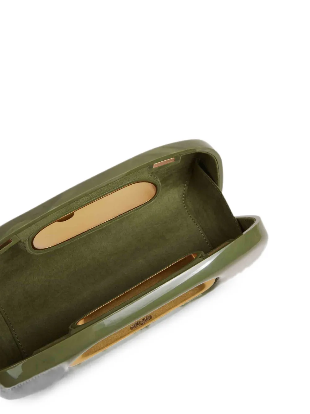 Cult Gaia Amara clutch Groen