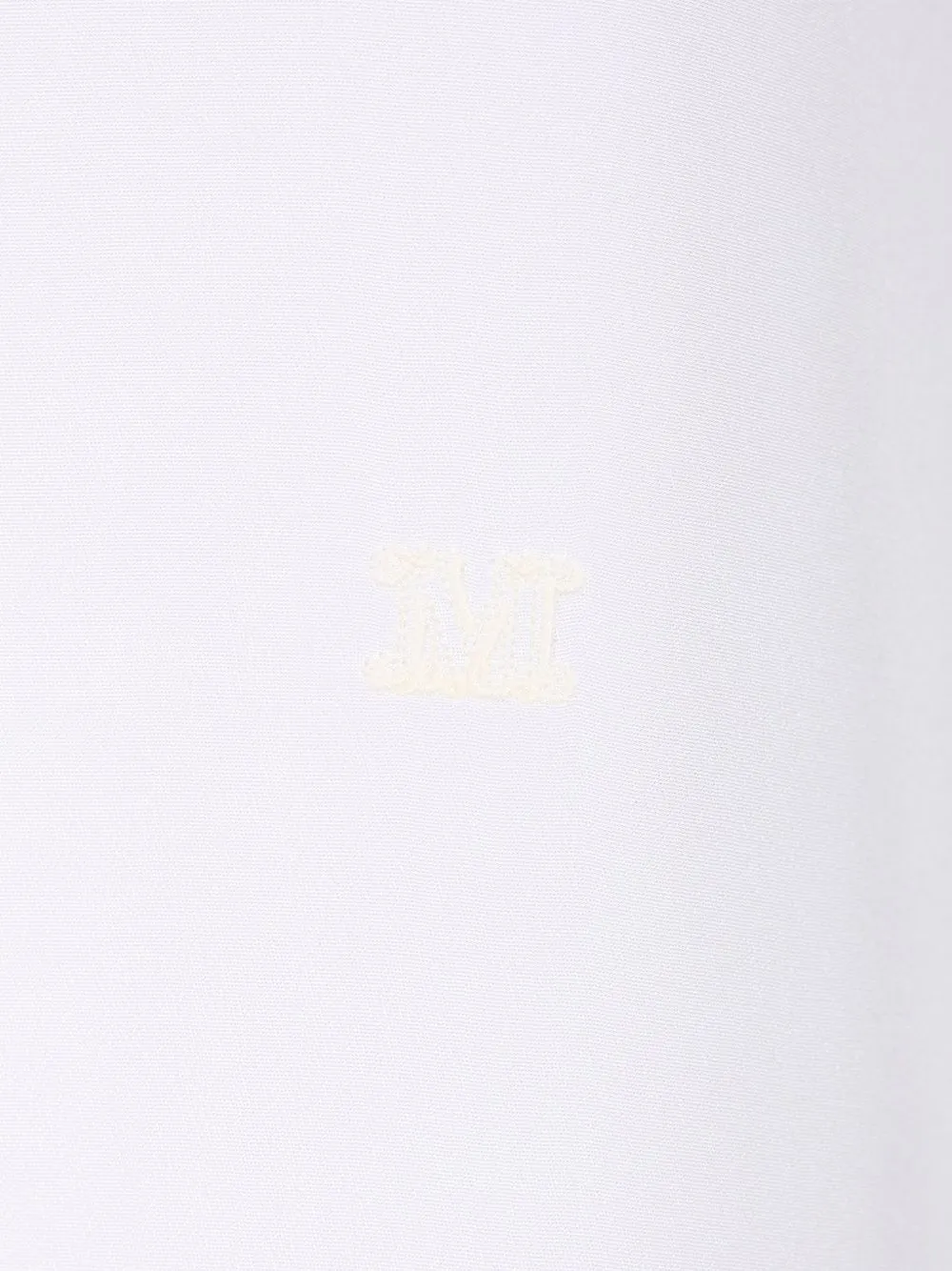 Max Mara M Monogram zijden blouse Wit