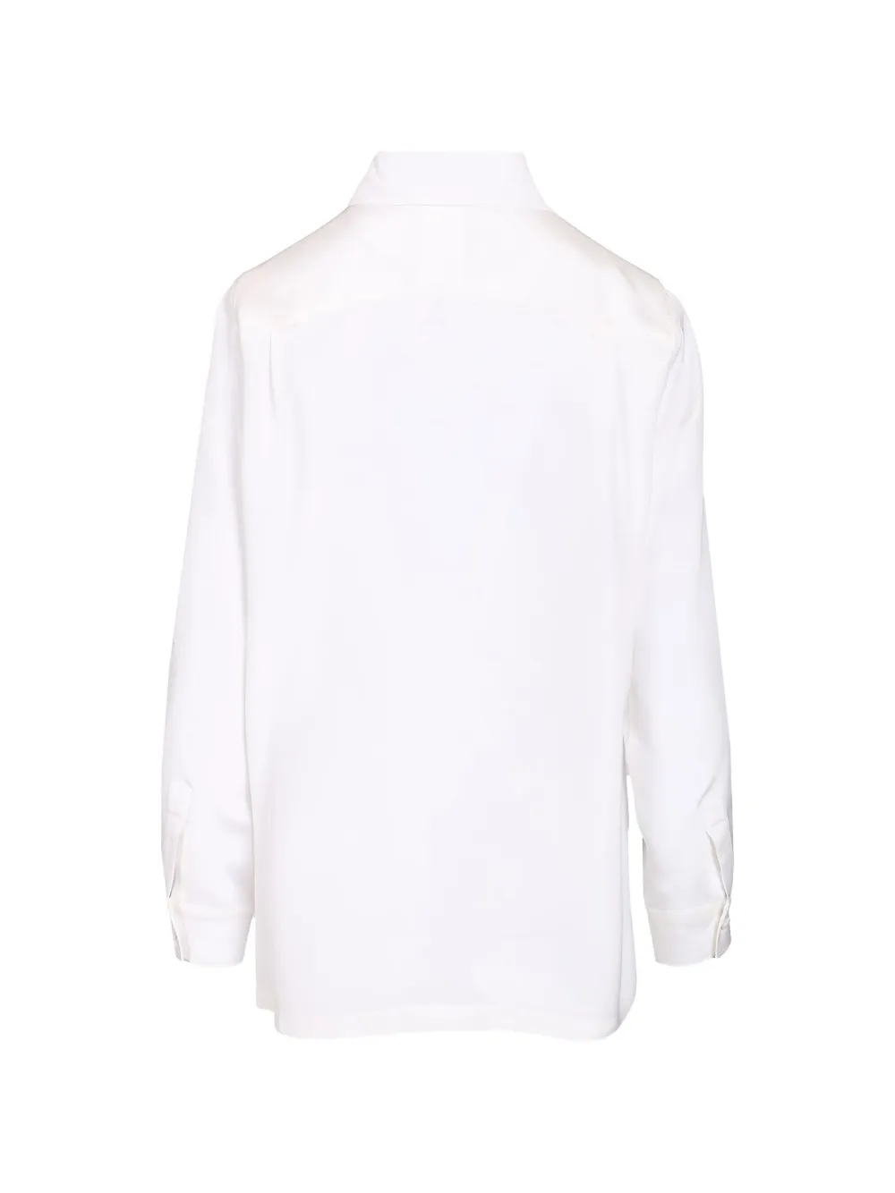 Max Mara M Monogram zijden blouse Wit