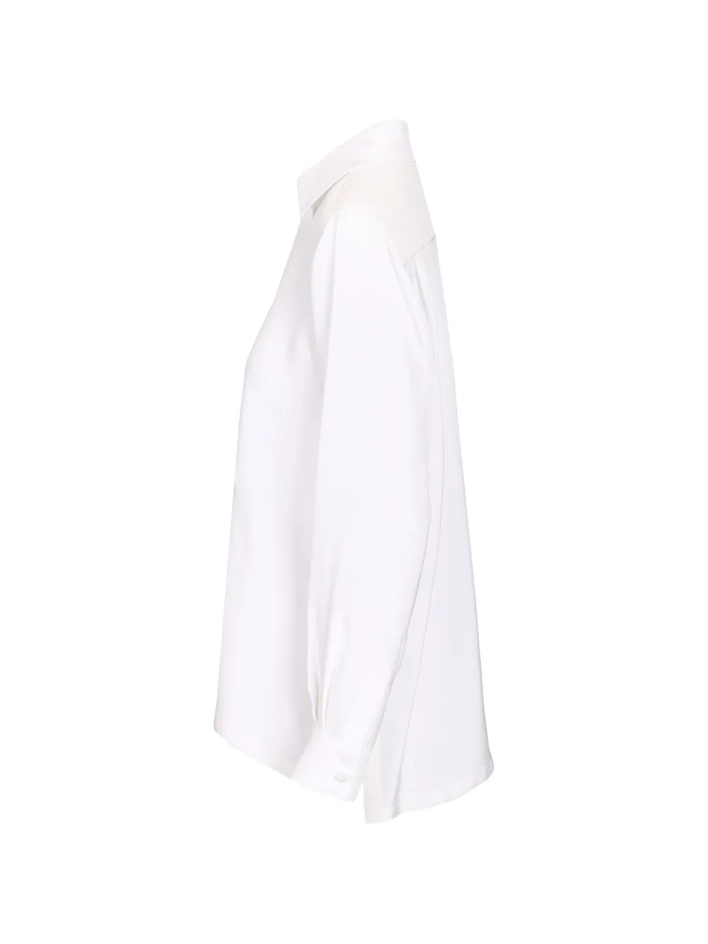 Max Mara M Monogram zijden blouse Wit