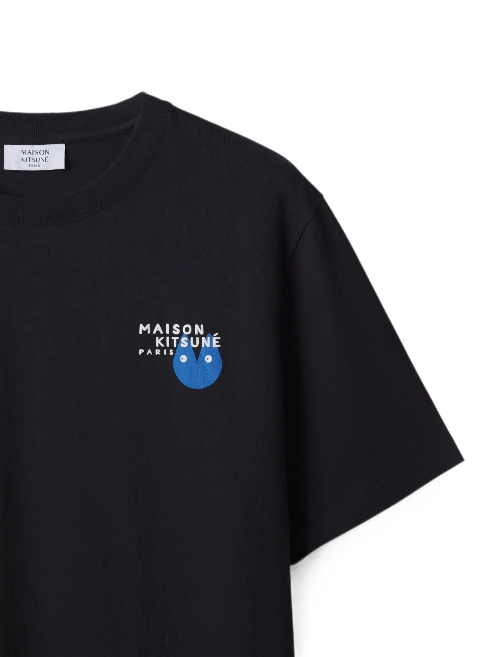 Maison Kitsuné Fortune Fox T-shirt Zwart