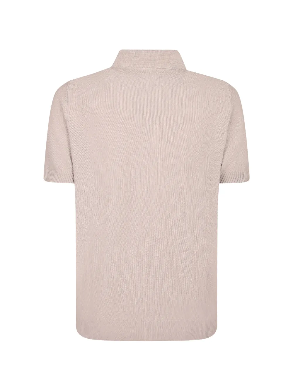 Dell'oglio Micropiquet katoenen poloshirt Beige