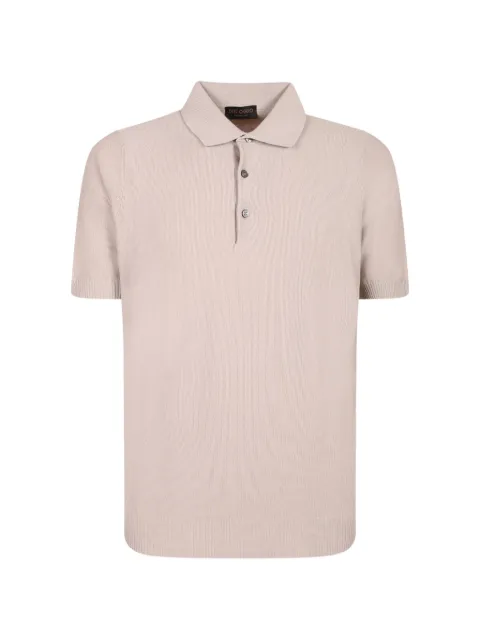 Dell'oglio micropiquet cotton polo shirt
