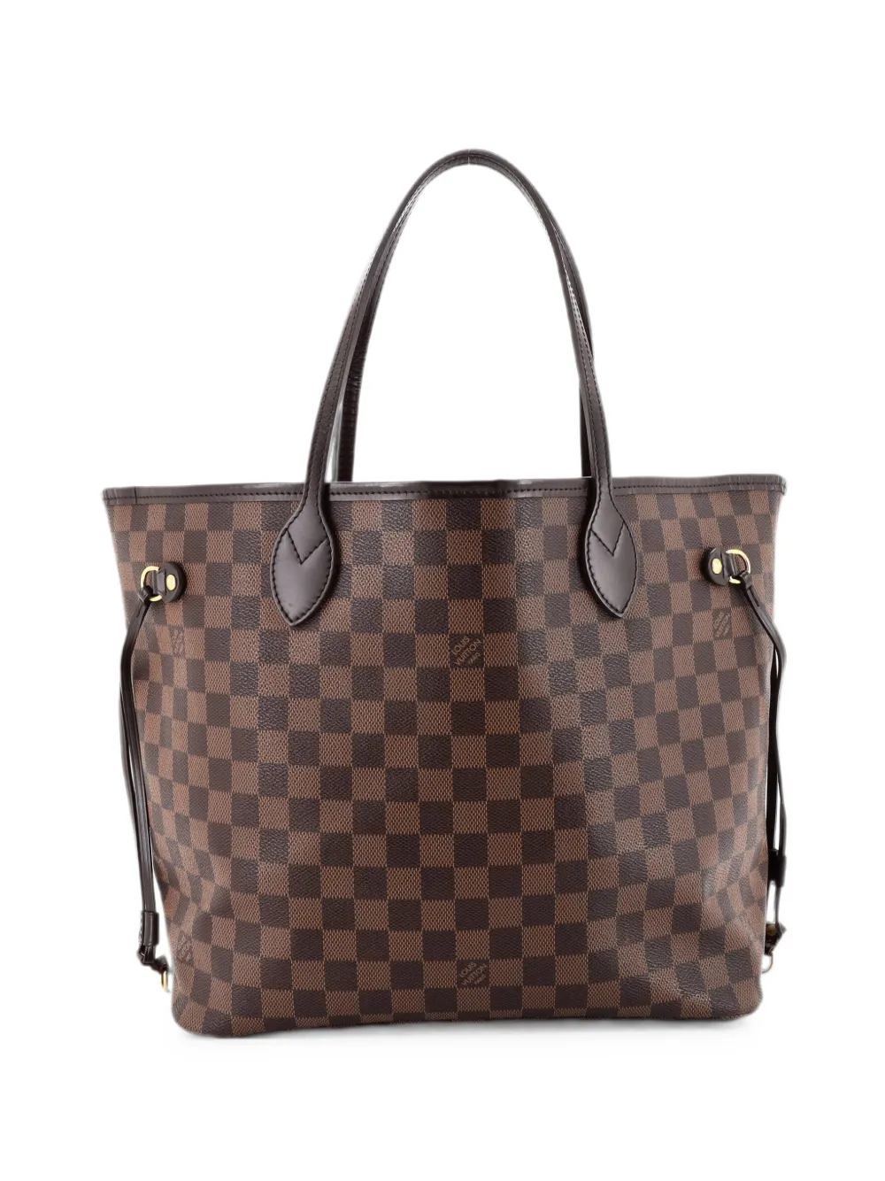 Pre-owned Louis Vuitton Neverfull Damier Mm Tote Bag In Brown