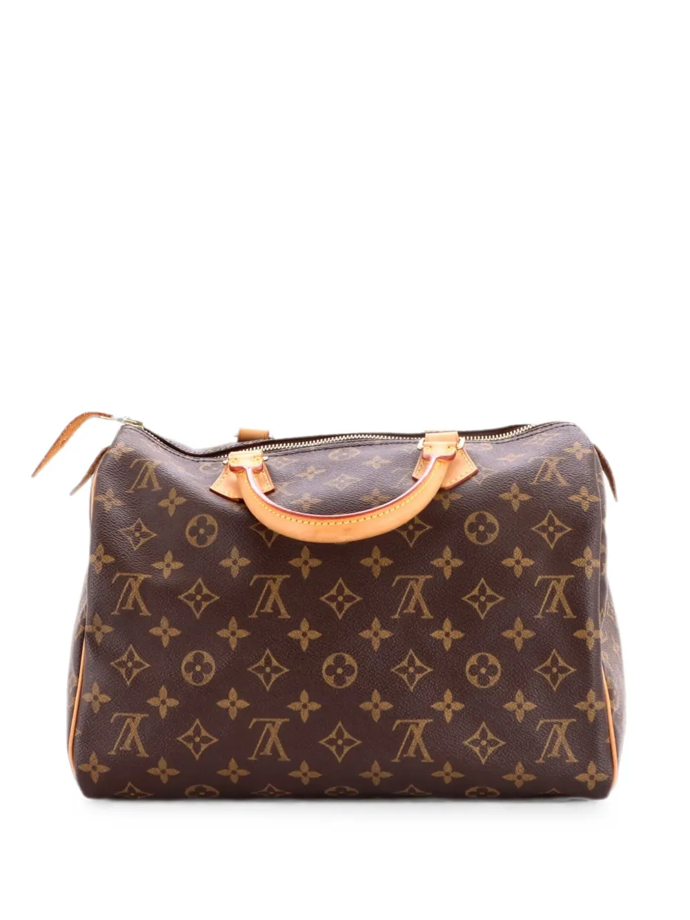 Louis Vuitton Pre-Owned Borsa a tracolla Speedy 30 in tela con monogramma - Marrone