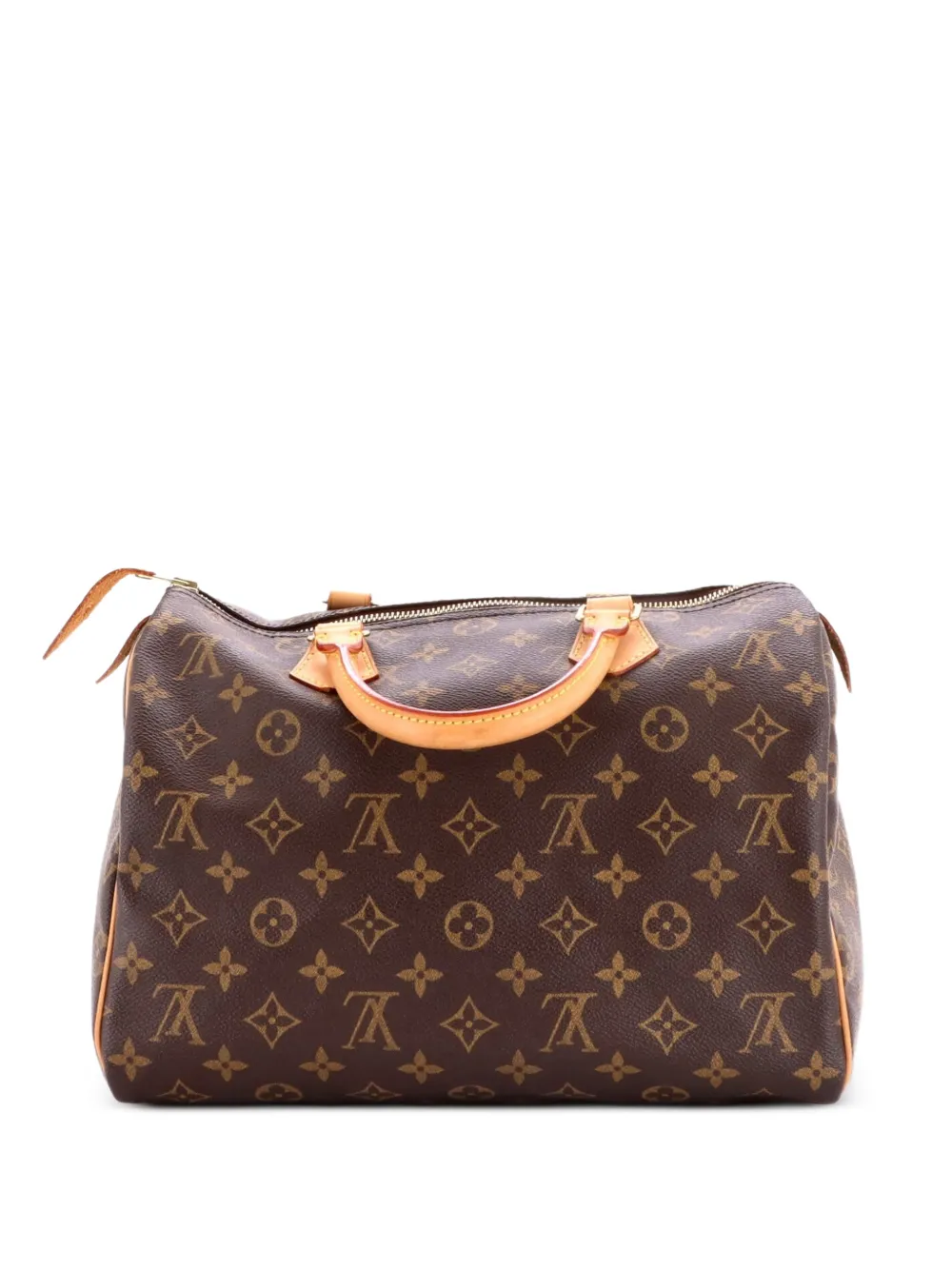 Louis Vuitton Pre-Owned Borsa a tracolla Speedy 30 in tela con monogramma - Marrone