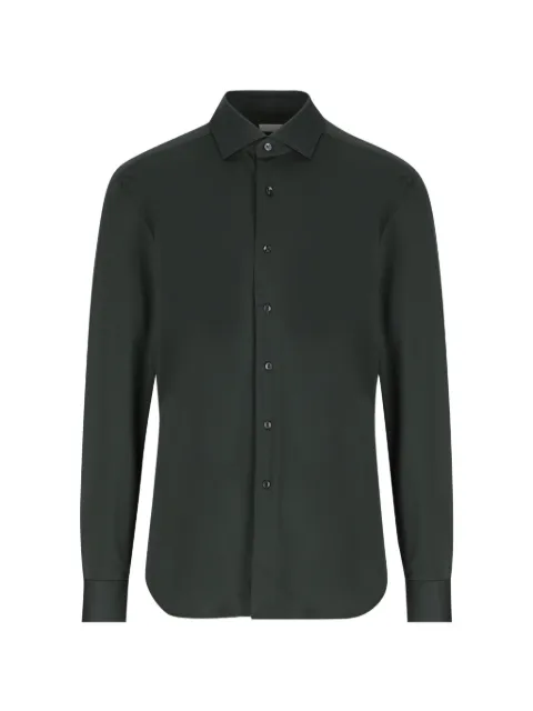 Xacus twill-weave long-sleeve shirt