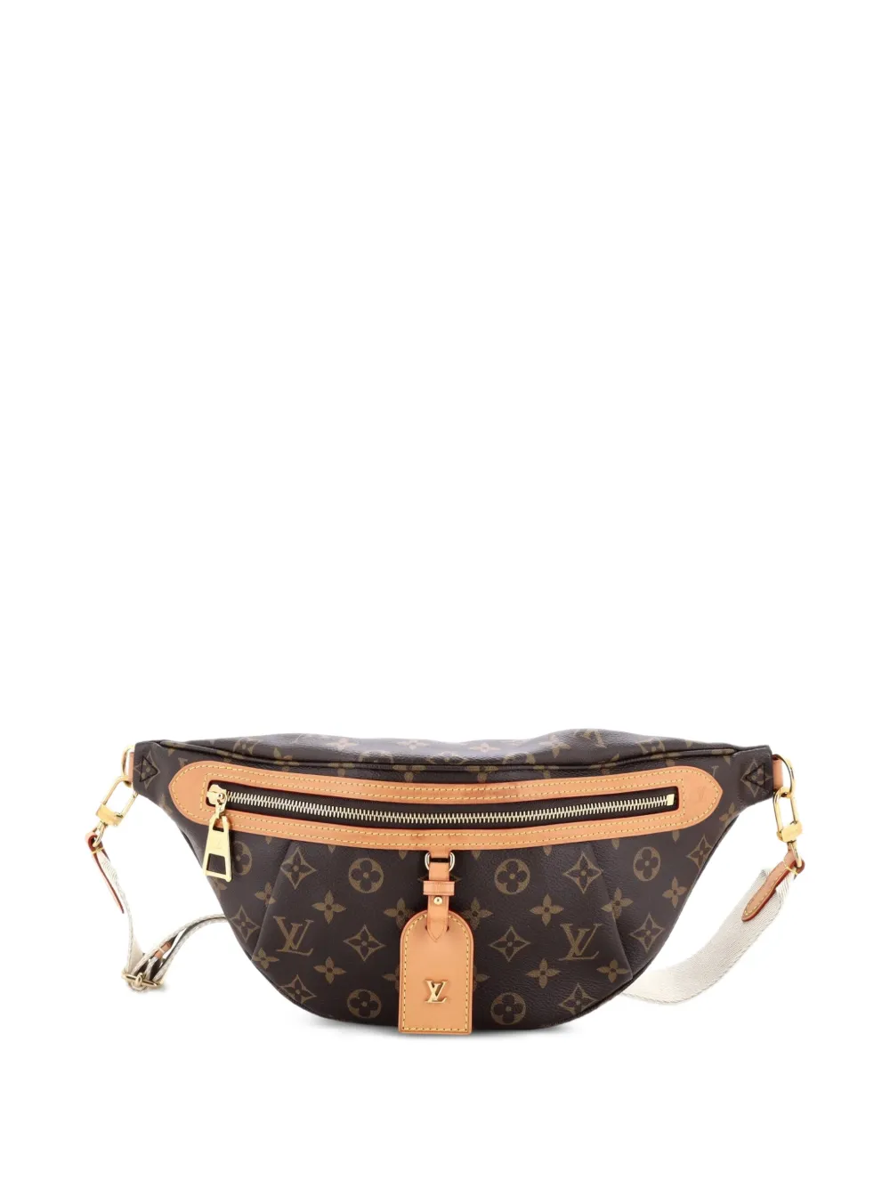 CHANEL Pre-Owned Borsa tote Deauville NM piccola in fibre miste - Marrone
