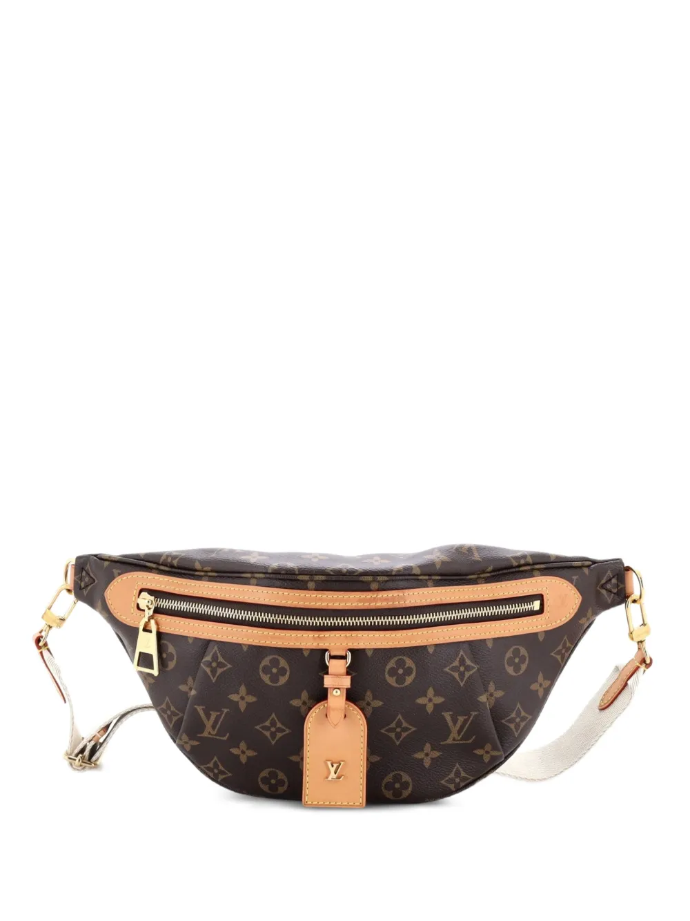 CHANEL Pre-Owned Kleiner Deauville NM Mixed Fibre Tote Bag - Braun