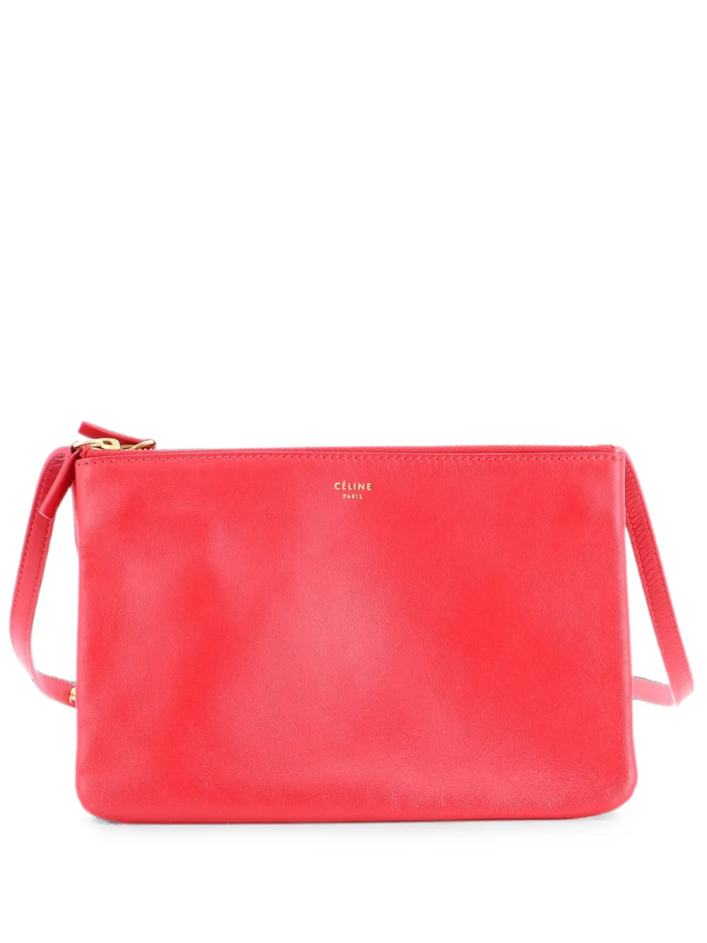 Celine Pre-Owned Trio Leather Small crossbody bag - Red