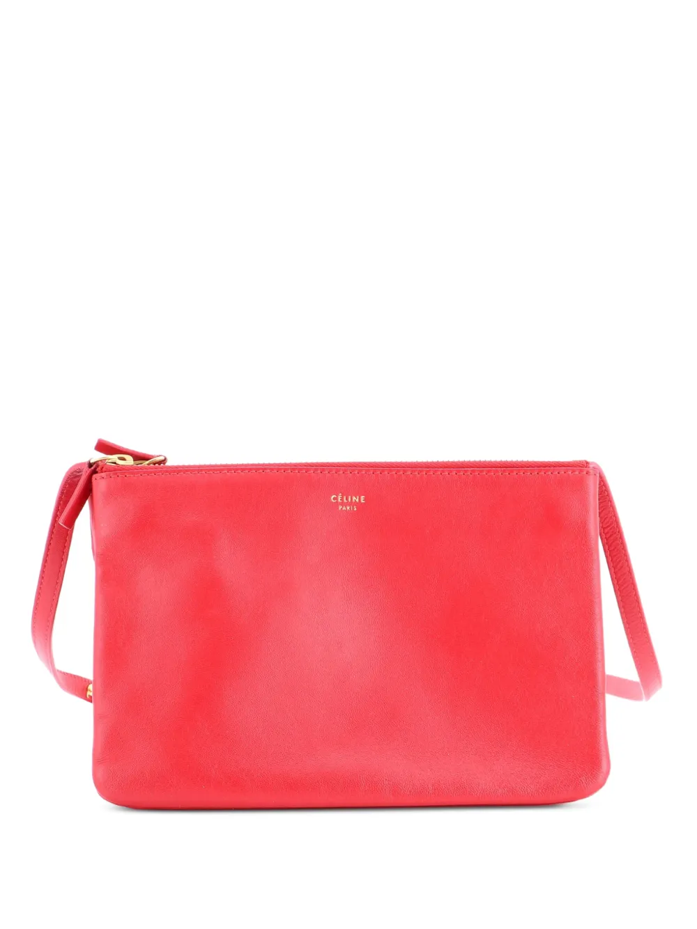 Celine Pre-Owned Kleine Trio Umhängetasche - Rot