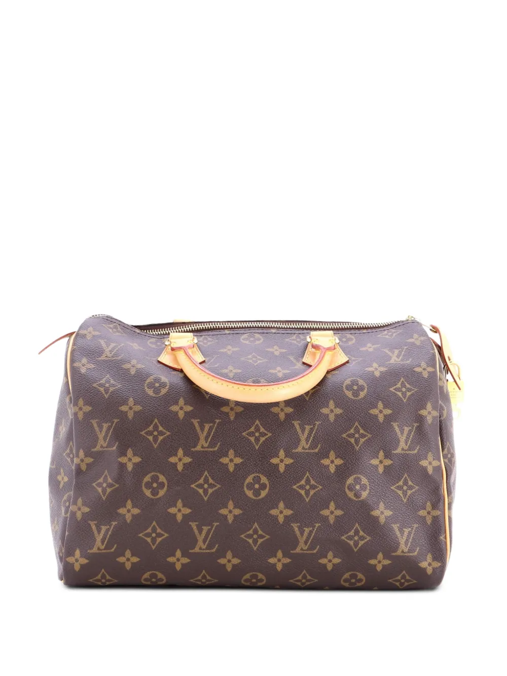 Louis Vuitton Pre-Owned Speedy MonogrammCanvas-Satchel-Tasche 30cm - Braun