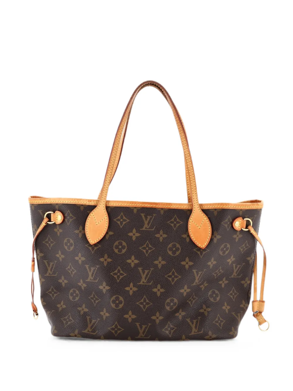 Pre-owned Louis Vuitton Neverfull Nm Monogram Canvas Pm Tote Bag In Brown