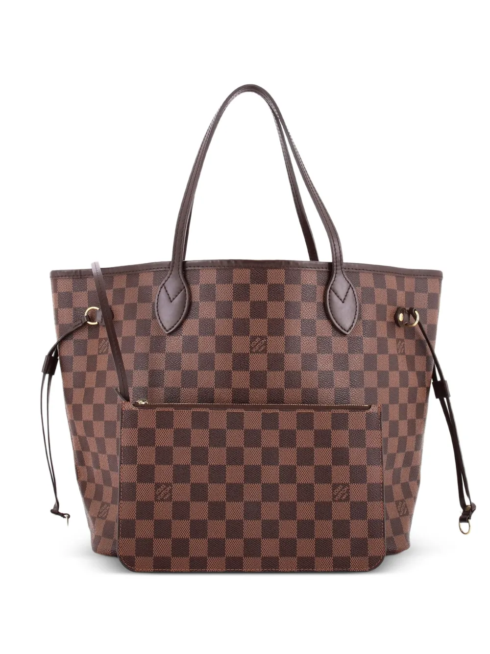 Louis Vuitton Pre-Owned Neverfull Damier MM Tote Bag - Braun