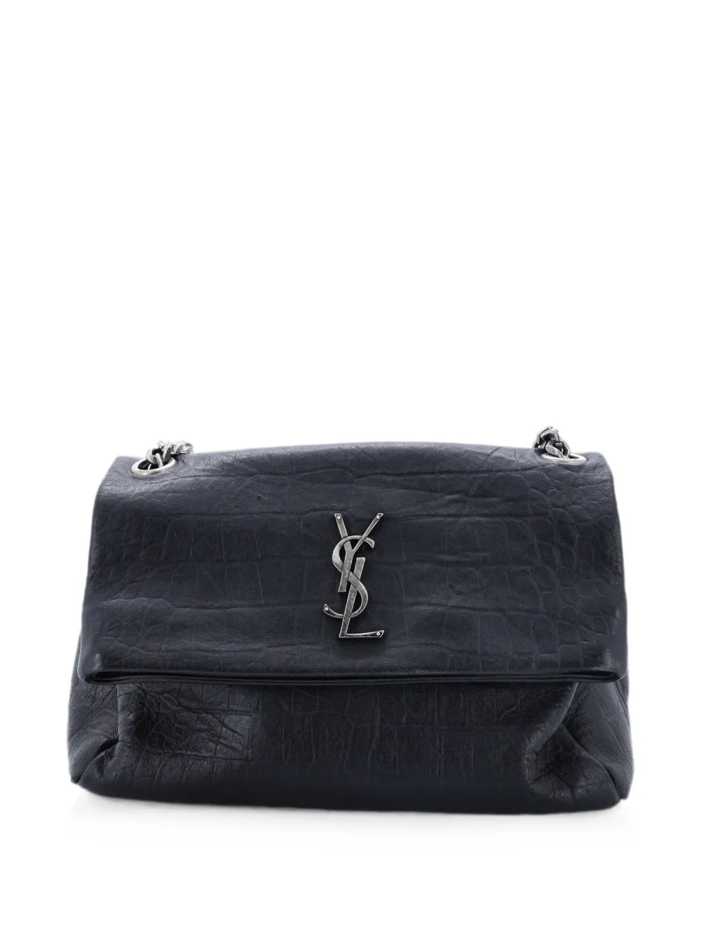 Saint Laurent Pre-Owned Sunset Leather Medium shoulder bag - Black