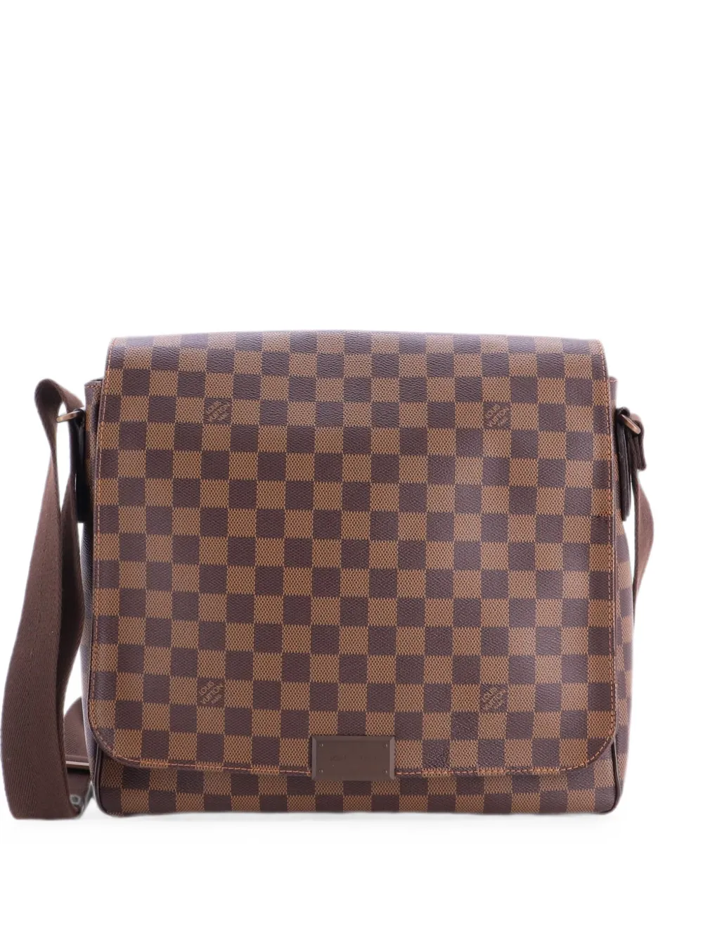 Louis Vuitton Pre-Owned District Messenger Bag Damier MM crossbody bag - Brown