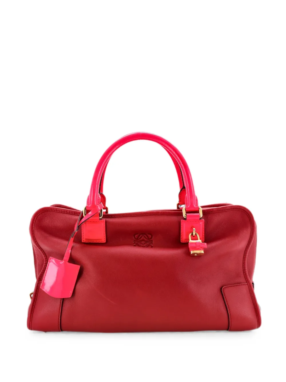 Loewe Pre-Owned Borsa a tracolla Amazona NM 36 in pelle - Rosso