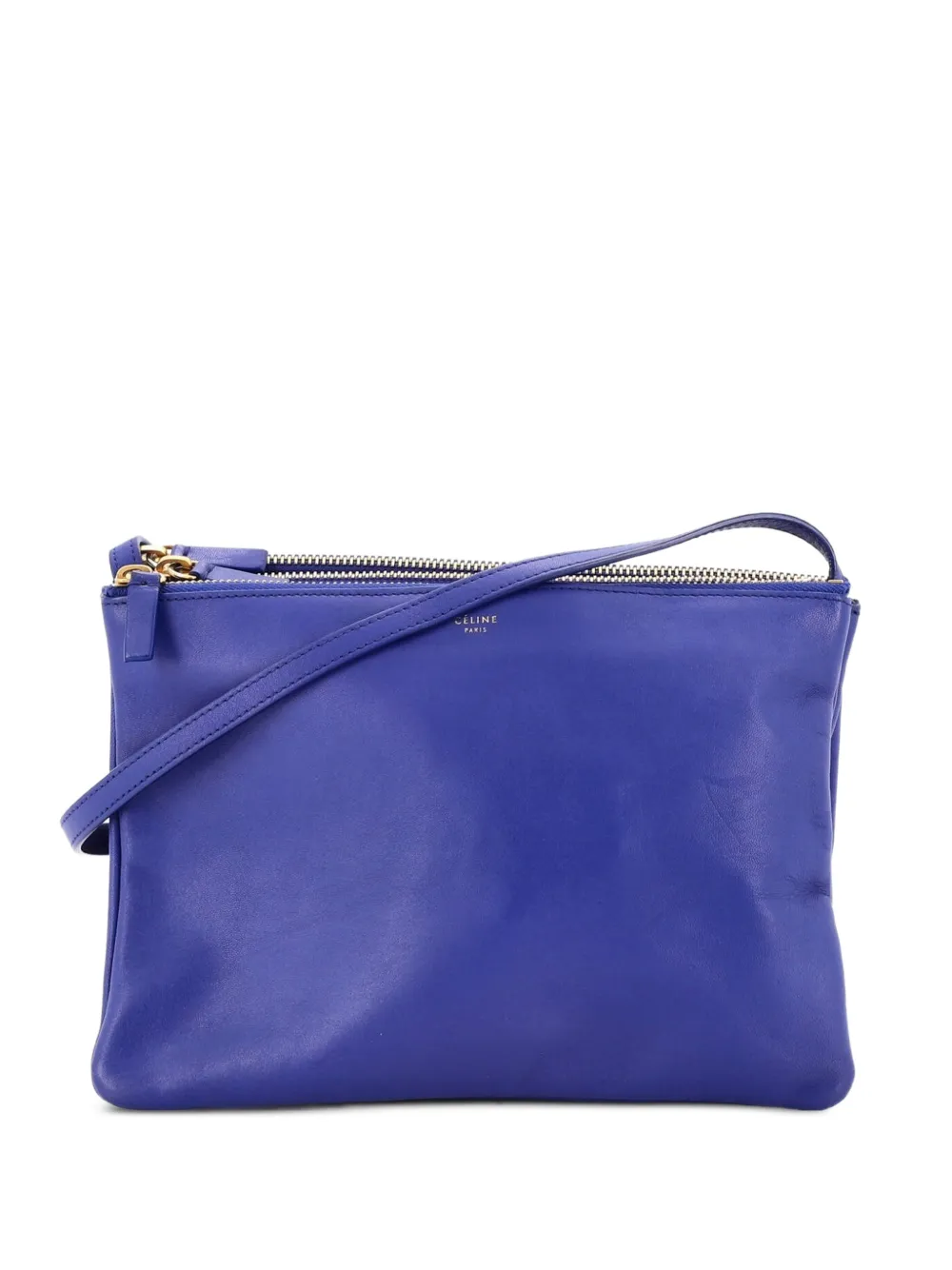 Celine Pre-Owned Kleine Trio Umhängetasche - Blau