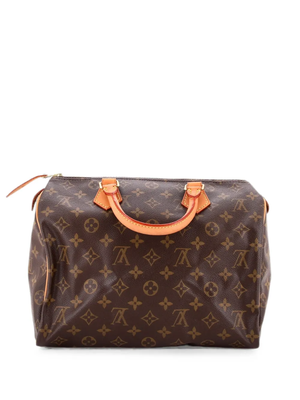 Louis Vuitton Pre-Owned Speedy Handbag Monogram Canvas 30 satchel - Brown